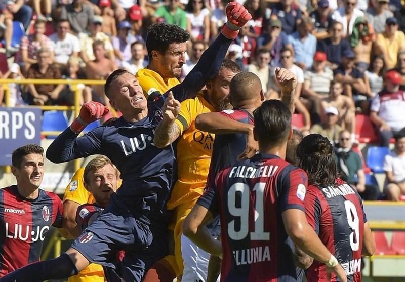 فوتبال جهان، شکست رم برابر بولونیا در روز پیروزی لاتزیو مقابل جنوا