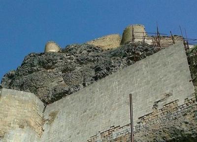 عملیات اجرای سیل بند در قلعه تاریخی قهقهه مشگین شهر به اتمام رسید