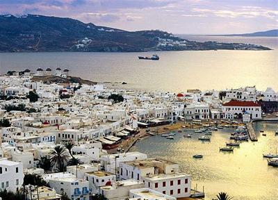 تور جزایر یونان 8 روز (تور آتن 1شب + جزیره سانتورینی 3 شب + جزیره میکونوس 3 شب)