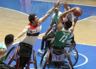 تیم بسکتبال معلولان وجانبازان اراک تیم جانبازان شیراز رامغلوب کرد
