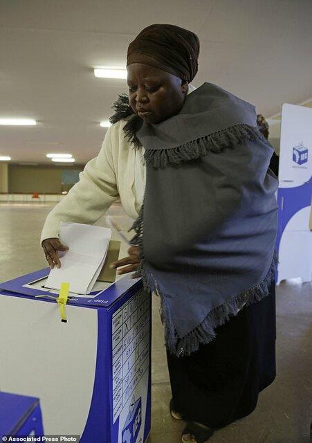 پیروزی مجدد حزب حاکم آفریقای جنوبی در انتخابات پارلمانی