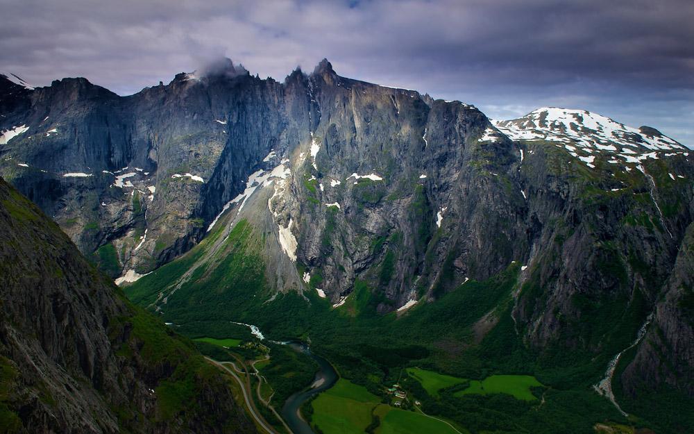 دیوار ترول نروژ، بلندترین دیوار صخره ای در اروپا