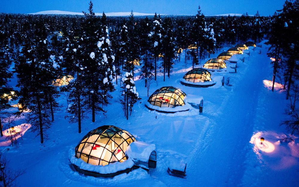 یک تجربه زمستانی واقعی در هتلی خاص در فنلاند