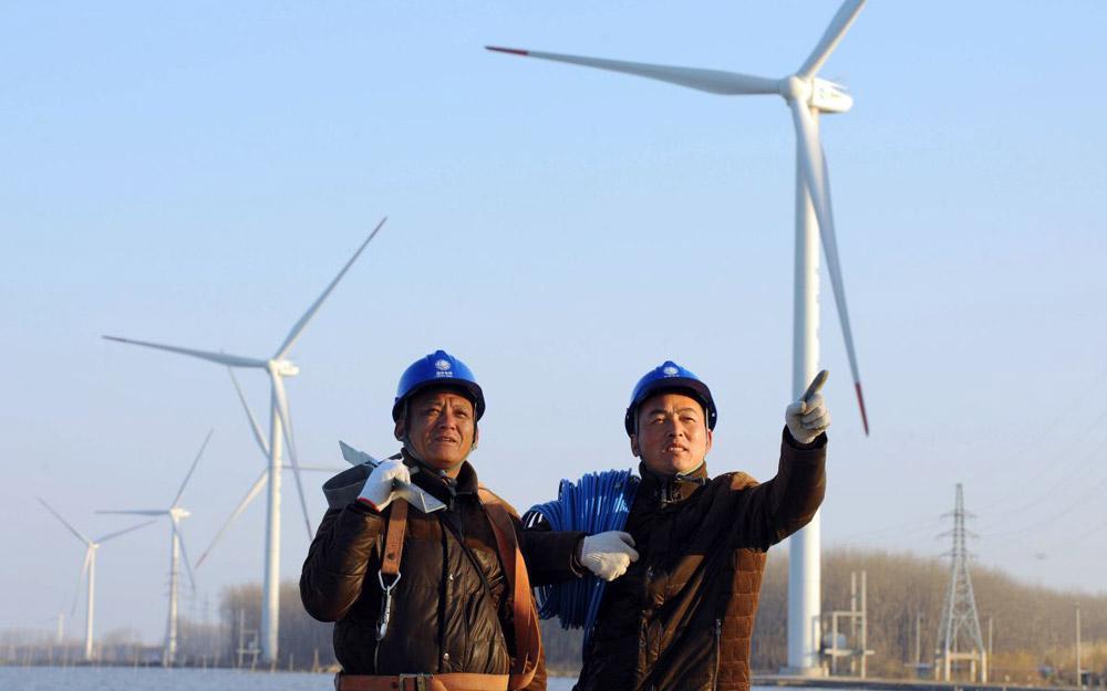 گسترش استفاده از انرژی های تجدیدپذیر در چین