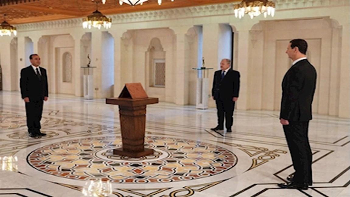 کابینه جدید دولت سوریه سوگند یاد کردند