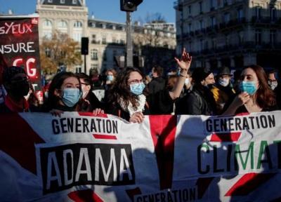 فرانسه؛ تظاهرات علیه ممنوعیت انتشار تصاویر پلیس، درگیری و بازداشت معترضان (