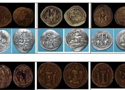 بازسازی 45 سکه نقره ساسانی در آزمایشگاه بازسازی قلعه فلک الافلاک