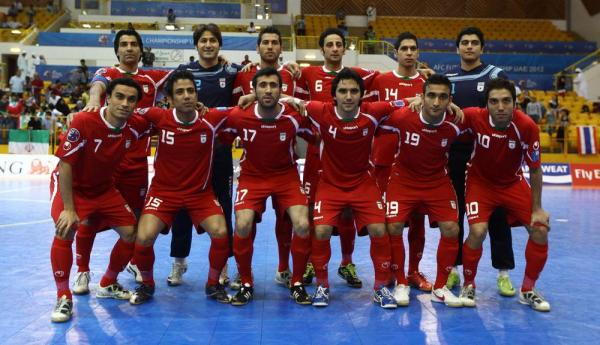 متوقف شدن تیم فوتسال ایران و برد تیم تایلند