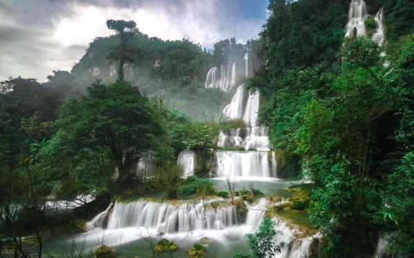 جاذبه های طبیعی تور تایلند: آبشار تی لو سو