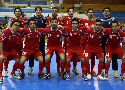 متوقف شدن تیم فوتسال ایران و برد تیم تایلند