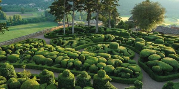 باغهای شگفت انگیز Marqueyssac در فرانسه