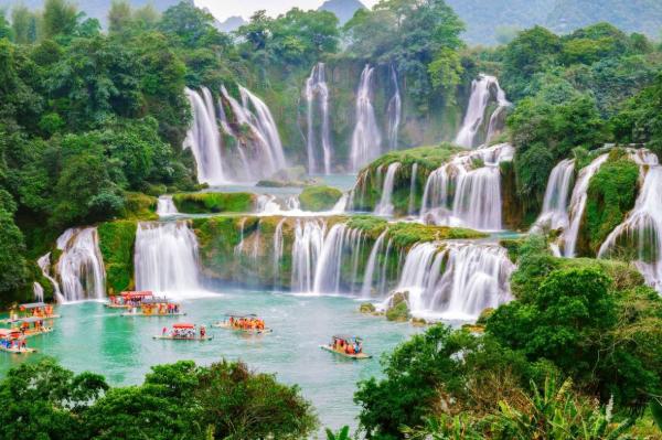 آبشارهای بن گیوک دیتین (ویتنام)
