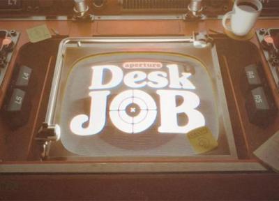 بازی Aperture Desk Job برای استیم دک و کامپیوتر معرفی گردید