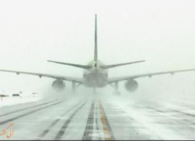 آیا هواپیما می تواند در هوای برفی فرود بیاید؟