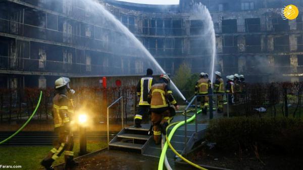 آتش سوزی 50 خانه را در اسن آلمان نابود کرد