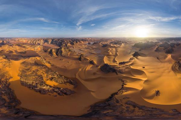 با تور مجازی از صحرای بزرگ آفریقا تماشا کنید