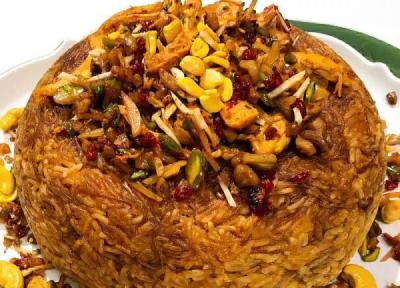 ته چین رشته پلو با مرغ ، ترفندهای ته چین بدون بوی زهم تخم مرغ