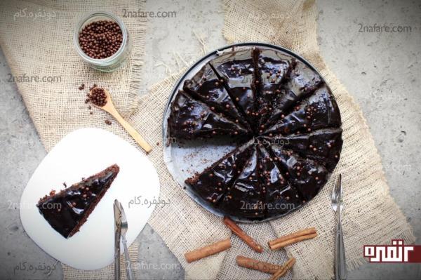 طرز تهیه کیک شکلاتی ساده مرحله به مرحله