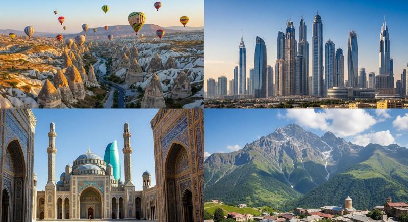 سفر به کشورهای نزدیک ایران | 11 مقصد جذاب + جدول سفر به کشورهای نزدیک ایران | 11 مقصد جذاب + جدول